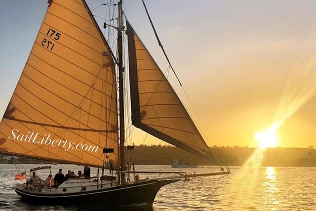 San Diego's Best-Kept Secret: Sunset Sail Aboard A Classic Yacht - Photo 1 of 14